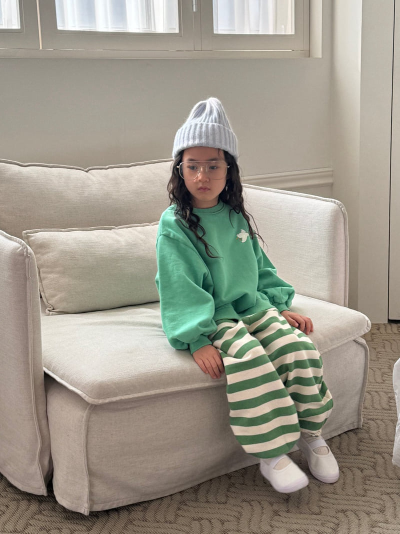 Bon Bon Butik - Korean Children Fashion - #minifashionista - Pocket Stripe Sausage Pants - 9