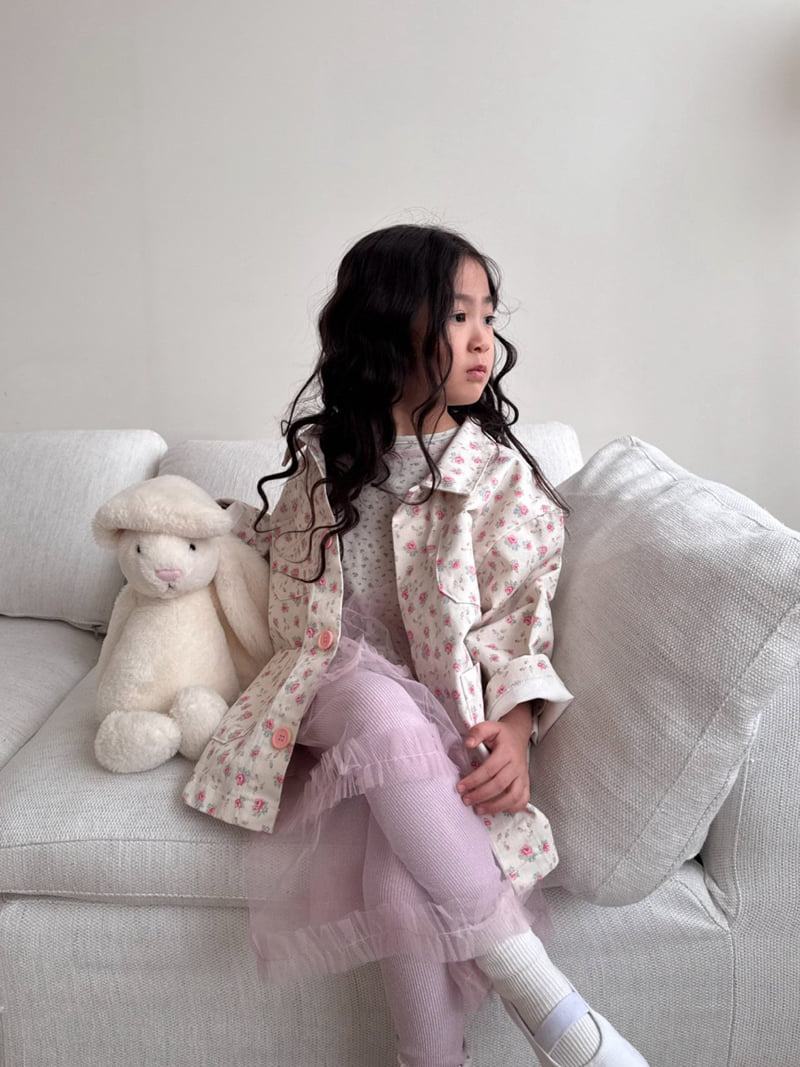 Bon Bon Butik - Korean Children Fashion - #stylishchildhood - Flora Jacket - 12