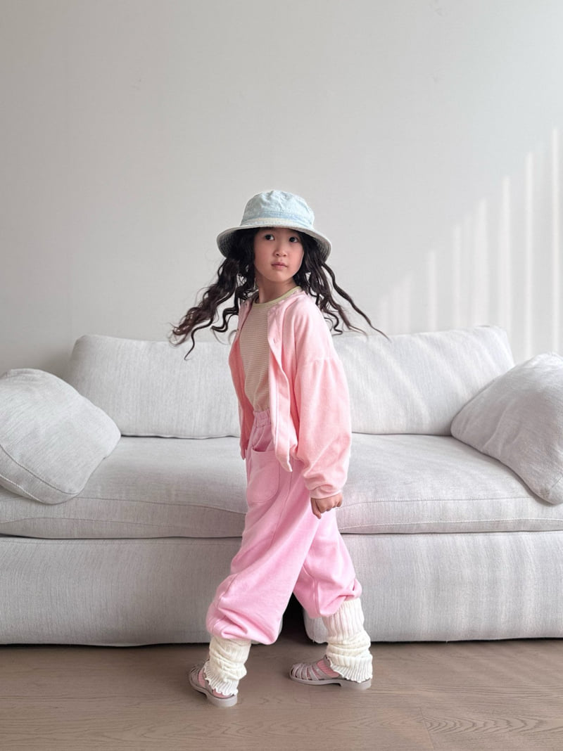 Bon Bon Butik - Korean Children Fashion - #stylishchildhood - Terry Cardigan - 10