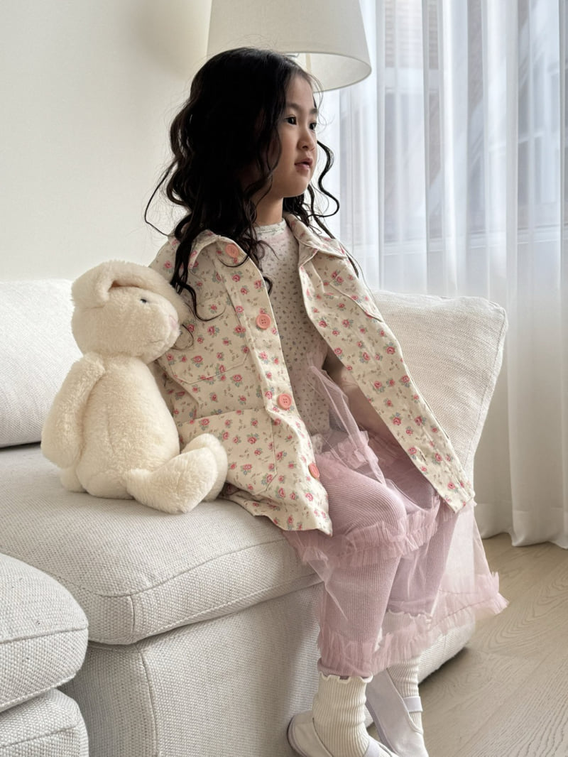 Bon Bon Butik - Korean Children Fashion - #todddlerfashion - Flora Jacket - 10