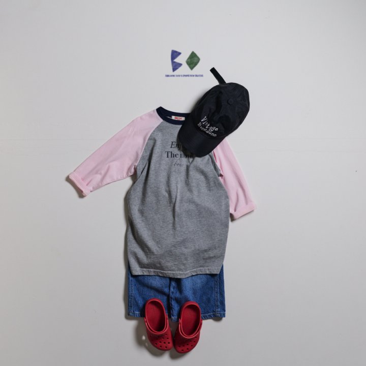 Boneoune - Korean Children Fashion - #Kfashion4kids - Enjoy Raglan One-piece - 5