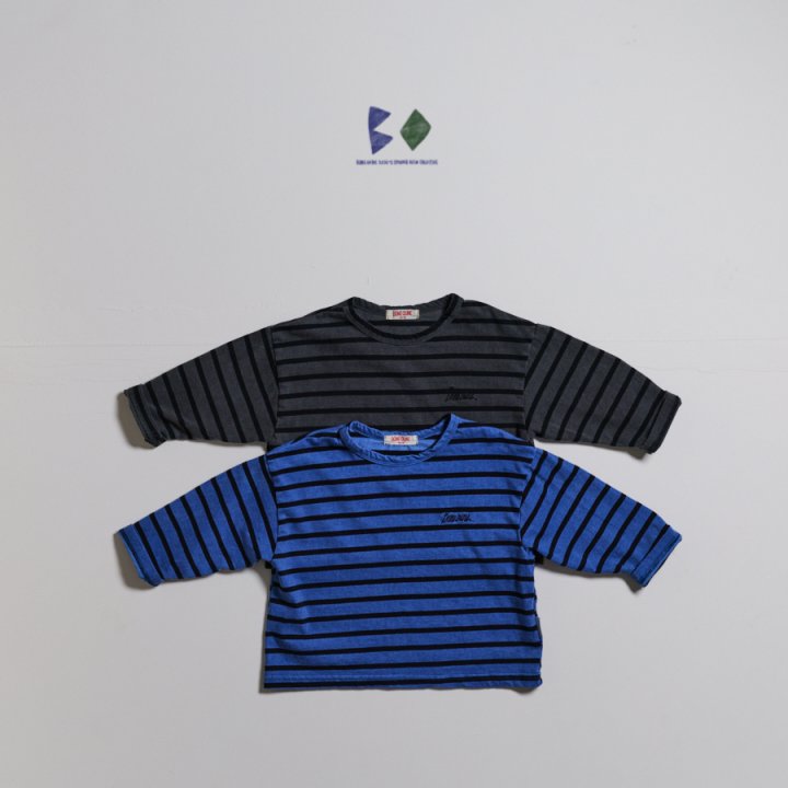 Boneoune - Korean Children Fashion - #Kfashion4kids - Name Pigment Single Tee