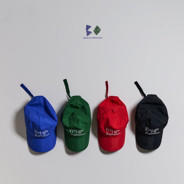 Boneoune - Korean Children Fashion - #Kfashion4kids - Vintage Nylon Cap - 8