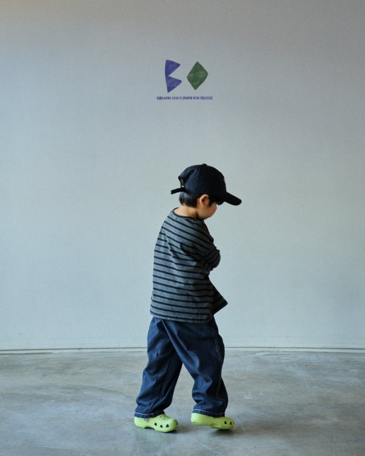 Boneoune - Korean Children Fashion - #Kfashion4kids - New York Non Fade Denim Pants - 6