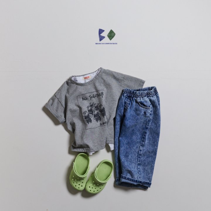 Noise Denim Pants by Boneoune for Child - view 5