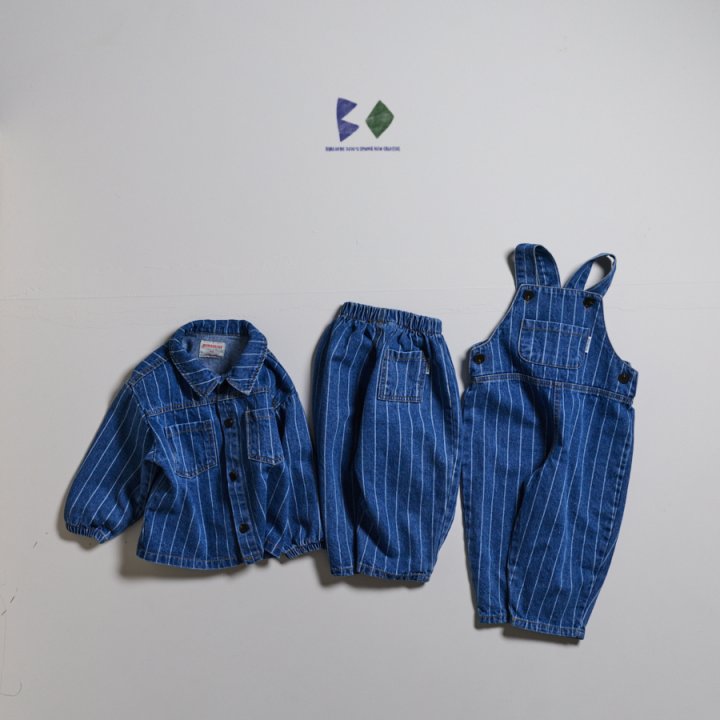 Boneoune - Korean Children Fashion - #childofig - Chacha Denim Jacket - 3