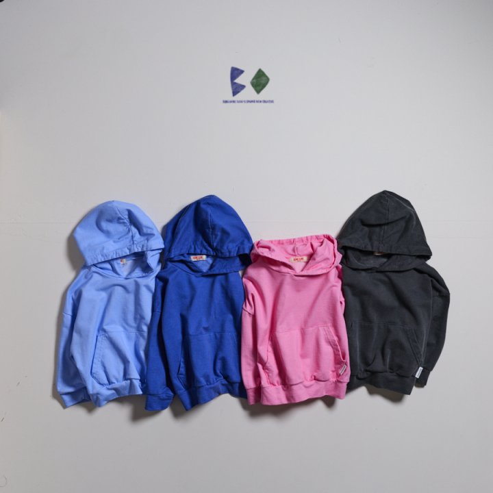 Boneoune - Korean Children Fashion - #childrensboutique - Pigment Mini Hoodie