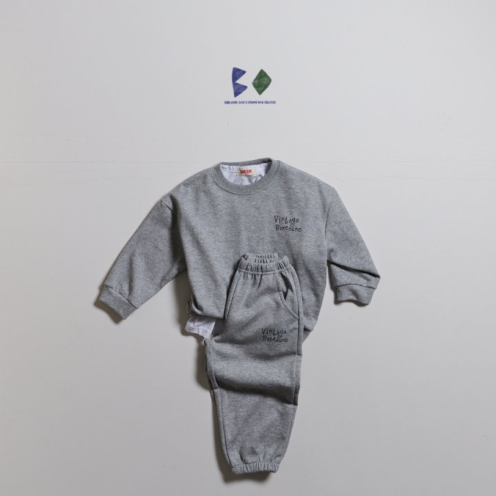Boneoune - Korean Children Fashion - #childrensboutique - Every Reversible Top Bottom Set - 10