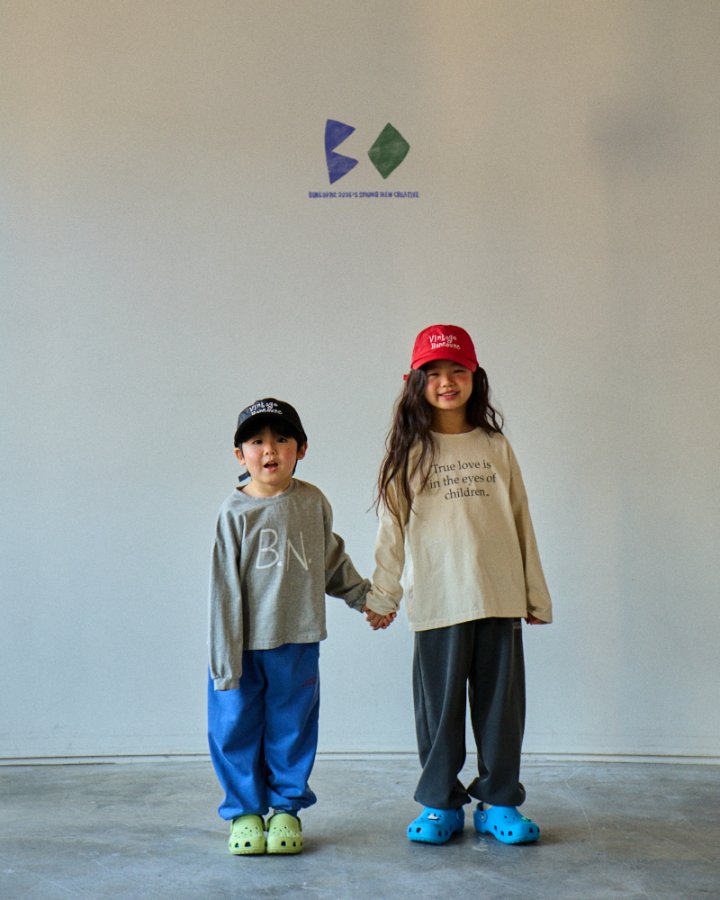 Boneoune - Korean Children Fashion - #childrensboutique - Love Single Tee - 9