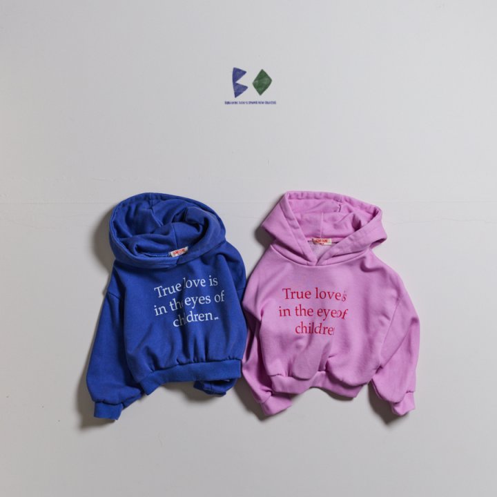Boneoune - Korean Children Fashion - #childrensboutique - Eyes Crop Hoodie