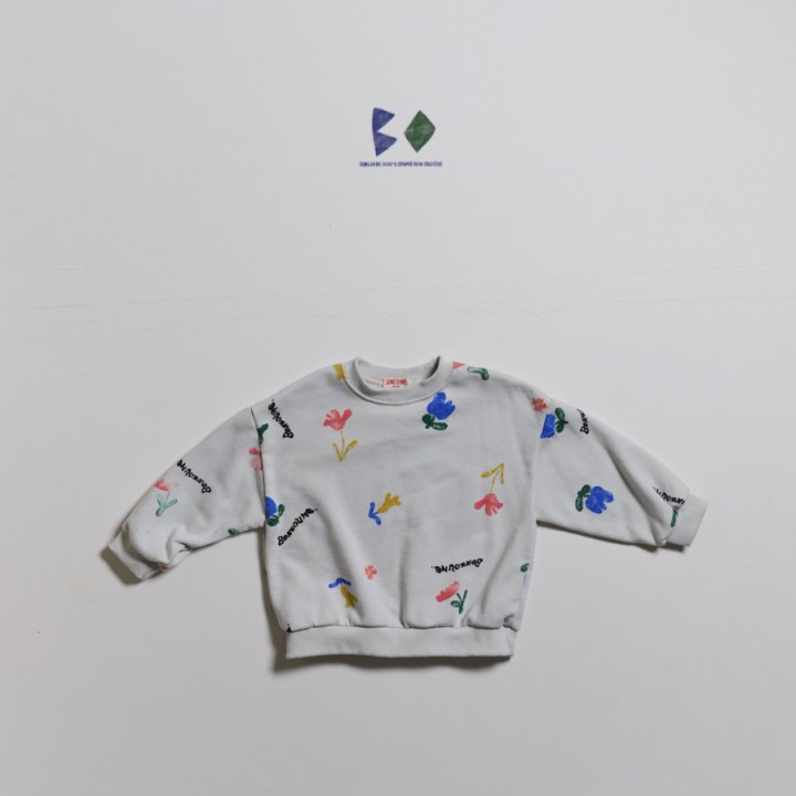 Floral Sweatshirt by Boneoune for Child - view 4