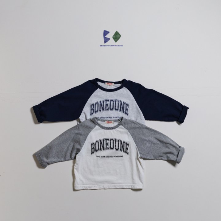 Boneoune - Korean Children Fashion - #designkidswear - Crayon Raglan Tee