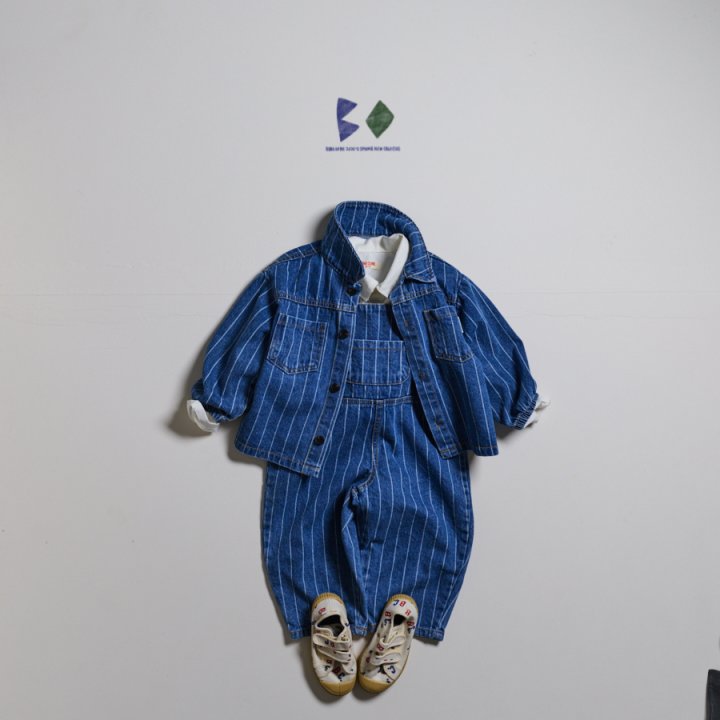 Boneoune - Korean Children Fashion - #designkidswear - Chacha Denim Jacket - 5