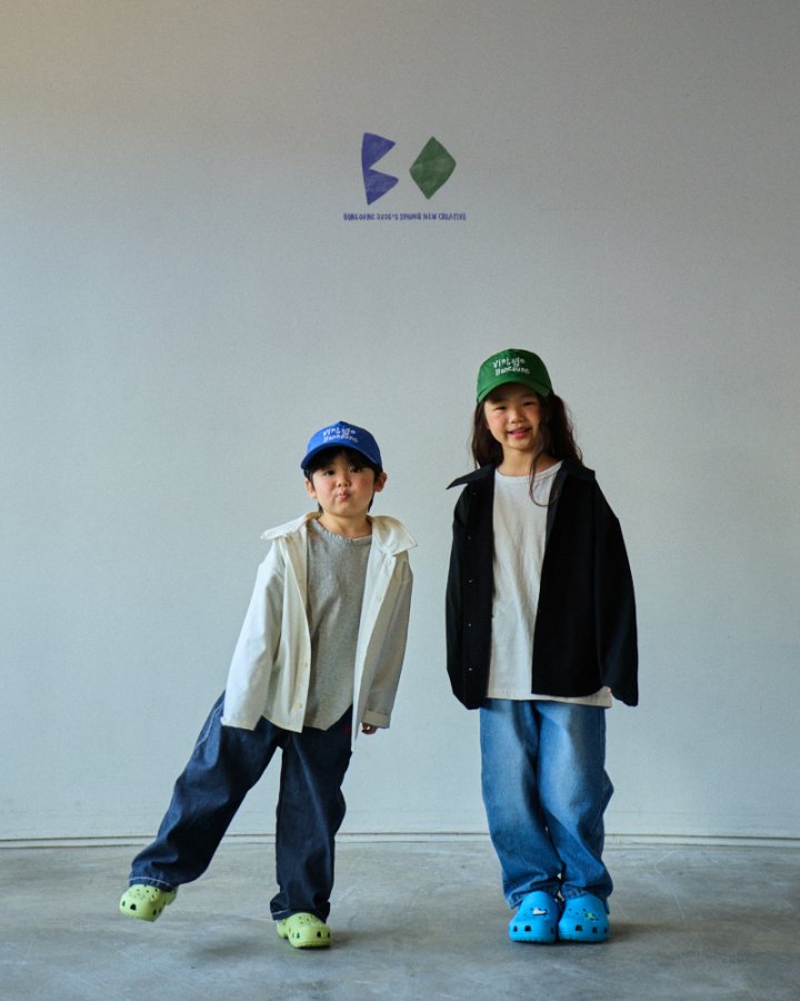 Boneoune - Korean Children Fashion - #discoveringself - Bio Embroidery Single Tee