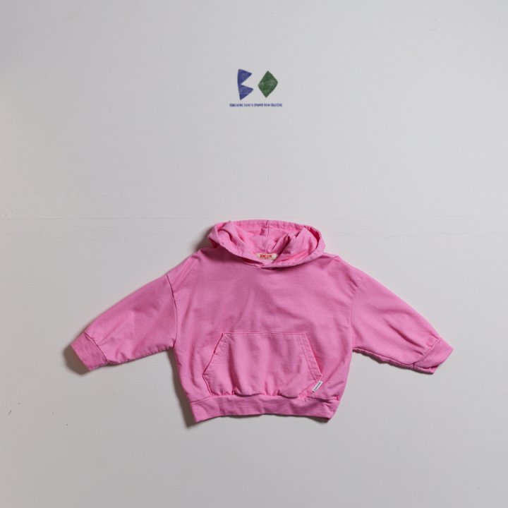 Boneoune - Korean Children Fashion - #discoveringself - Pigment Mini Hoodie - 4