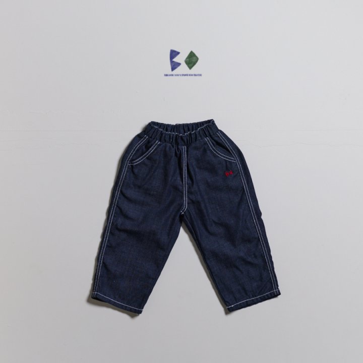 Boneoune - Korean Children Fashion - #fashionkids - New York Non Fade Denim Pants - 2