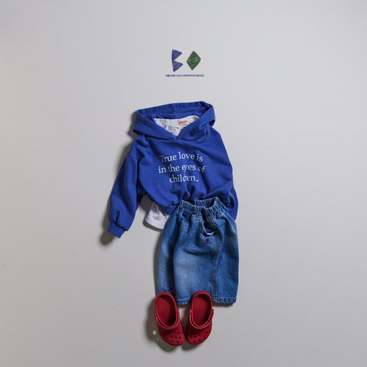 Boneoune - Korean Children Fashion - #discoveringself - Eyes Crop Hoodie - 4