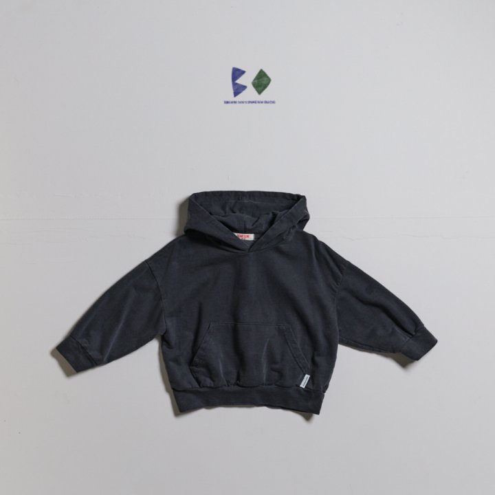 Boneoune - Korean Children Fashion - #kidsshorts - Pigment Mini Hoodie - 5