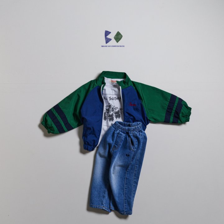 Celeb Raglan Zip-Up by Boneoune for Child - view 3