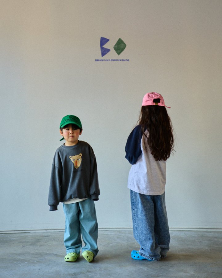 Boneoune - Korean Children Fashion - #kidsstore - Crayon Raglan Tee - 5