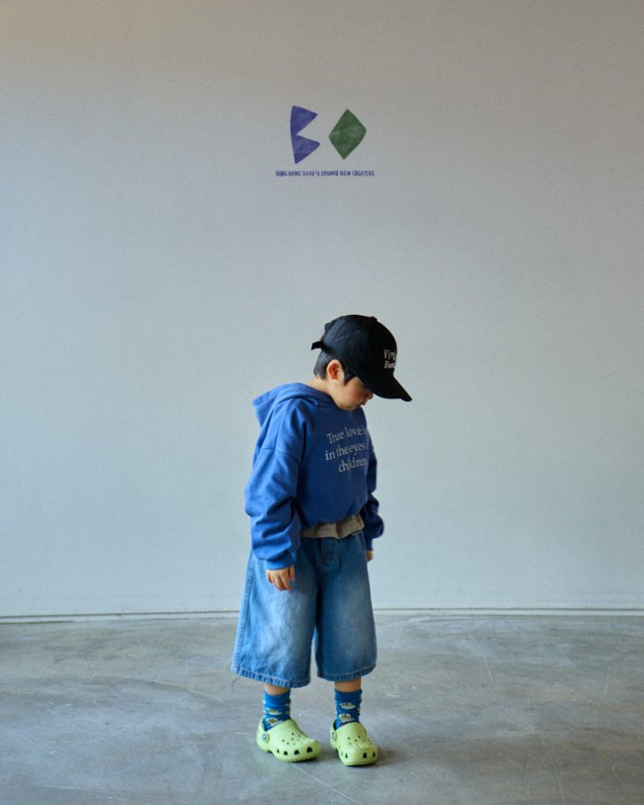 Boneoune - Korean Children Fashion - #kidsstore - Soft Knee Length Denim Pants - 7
