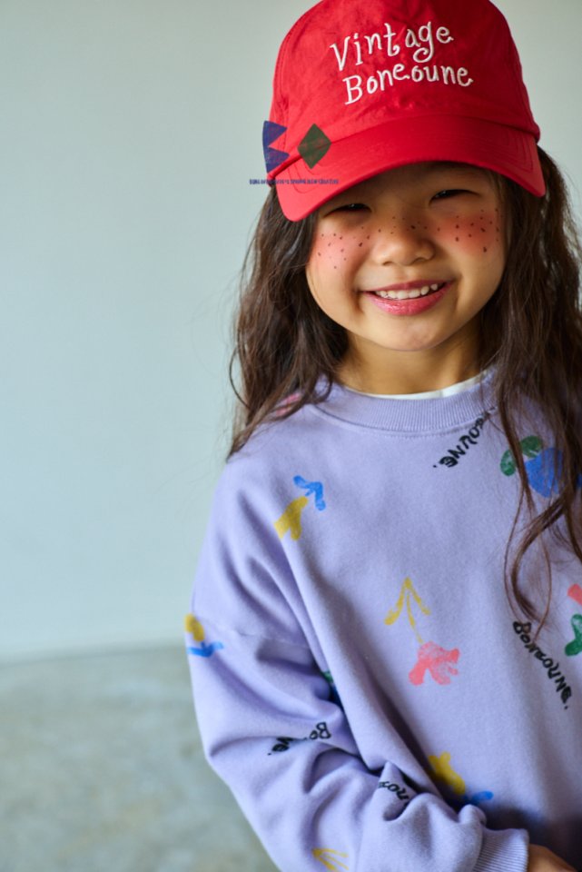 Floral Sweatshirt by Boneoune for Child - view 9