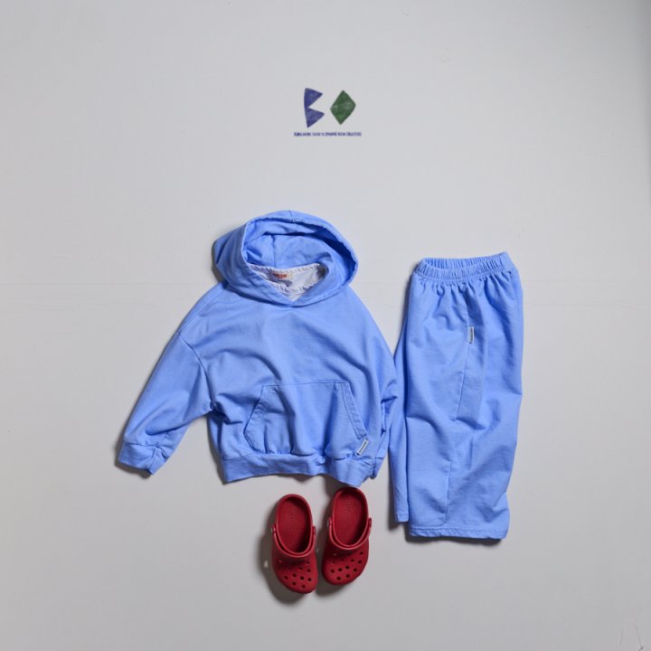 Boneoune - Korean Children Fashion - #kidzfashiontrend - Pigment Mini Hoodie - 7