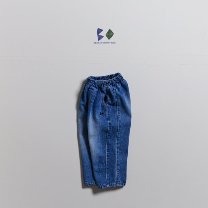 Boneoune - Korean Children Fashion - #kidzfashiontrend - Story Denim Pants - 3