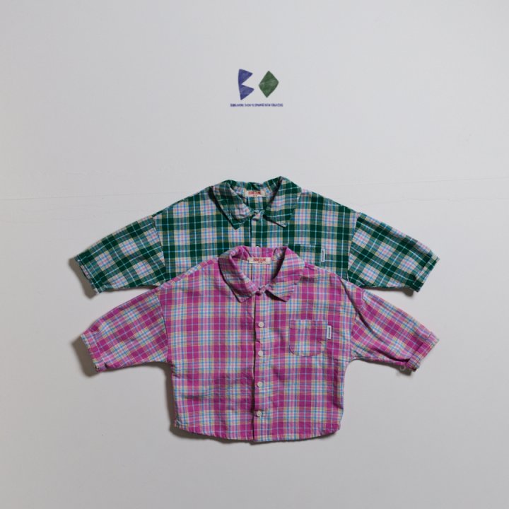 Must Check Shirt by Boneoune for Child - view 1