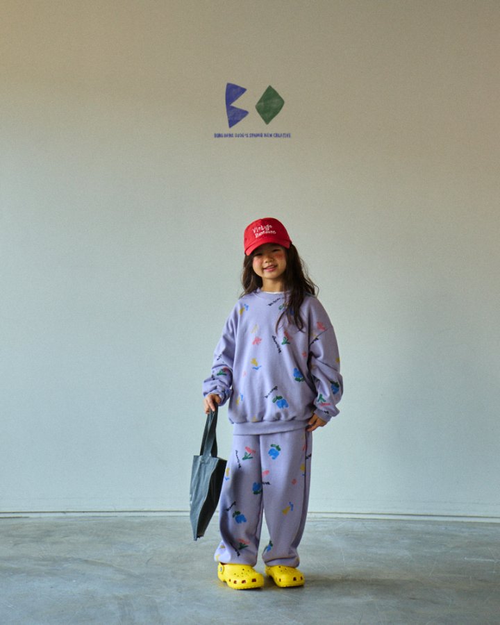 Floral Sweatshirt by Boneoune for Child - view 12