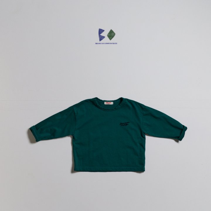 Boneoune - Korean Children Fashion - #littlefashionista - Bio Embroidery Single Tee - 7