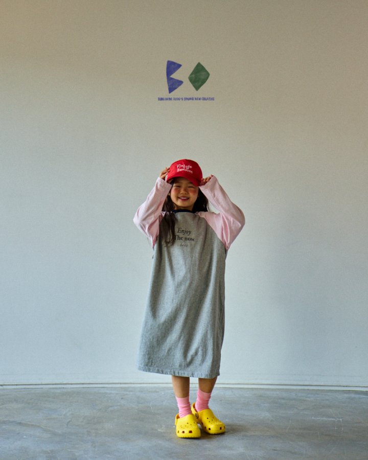 Boneoune - Korean Children Fashion - #magicofchildhood - Enjoy Raglan One-piece - 7