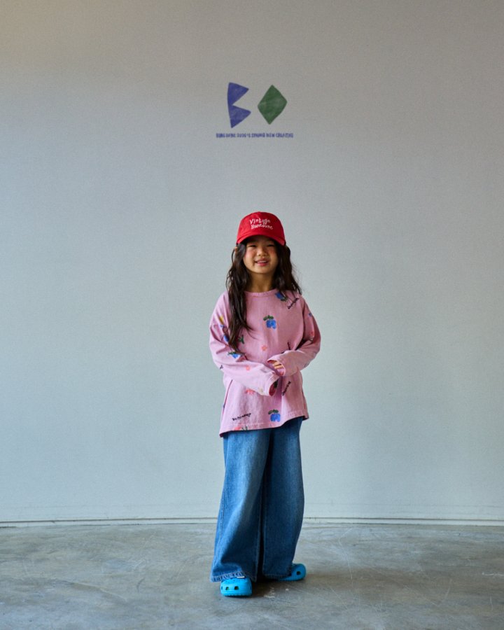Boneoune - Korean Children Fashion - #magicofchildhood - Bobo Wide Denim Pants - 9