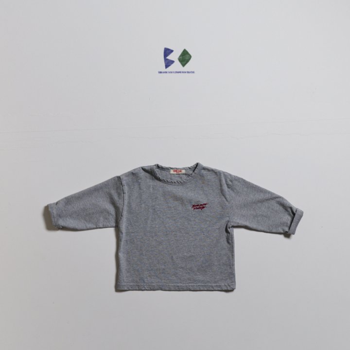 Boneoune - Korean Children Fashion - #magicofchildhood - Bio Embroidery Single Tee - 8