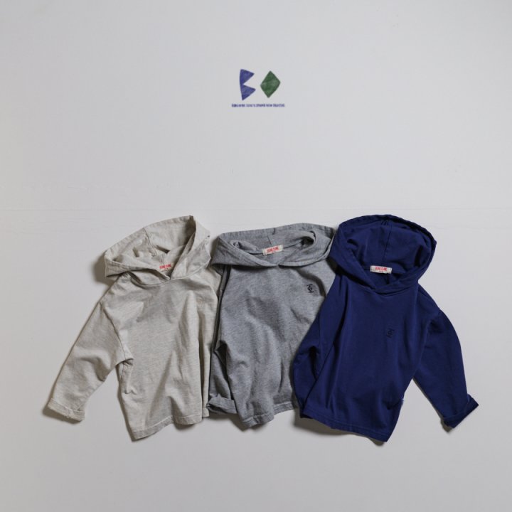 Boneoune - Korean Children Fashion - #minifashionista - Bone Hoodie Single Tee