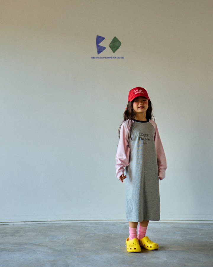 Boneoune - Korean Children Fashion - #minifashionista - Enjoy Raglan One-piece - 8
