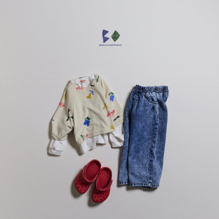 Noise Denim Pants by Boneoune for Child - view 8