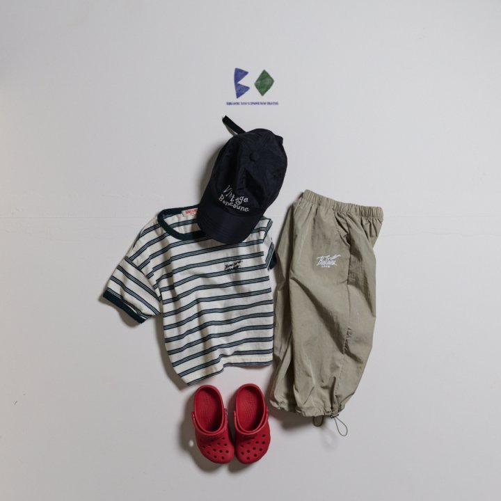 Boneoune - Korean Children Fashion - #minifashionista - Joist Short Sleeve Tee - 5