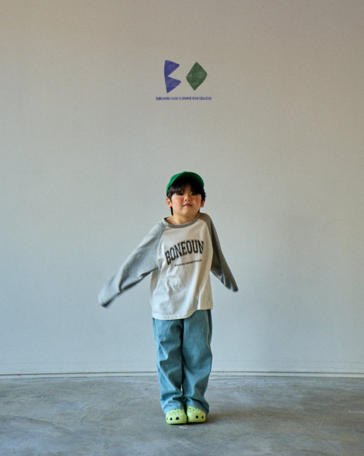 Boneoune - Korean Children Fashion - #prettylittlegirls - Crayon Raglan Tee - 11