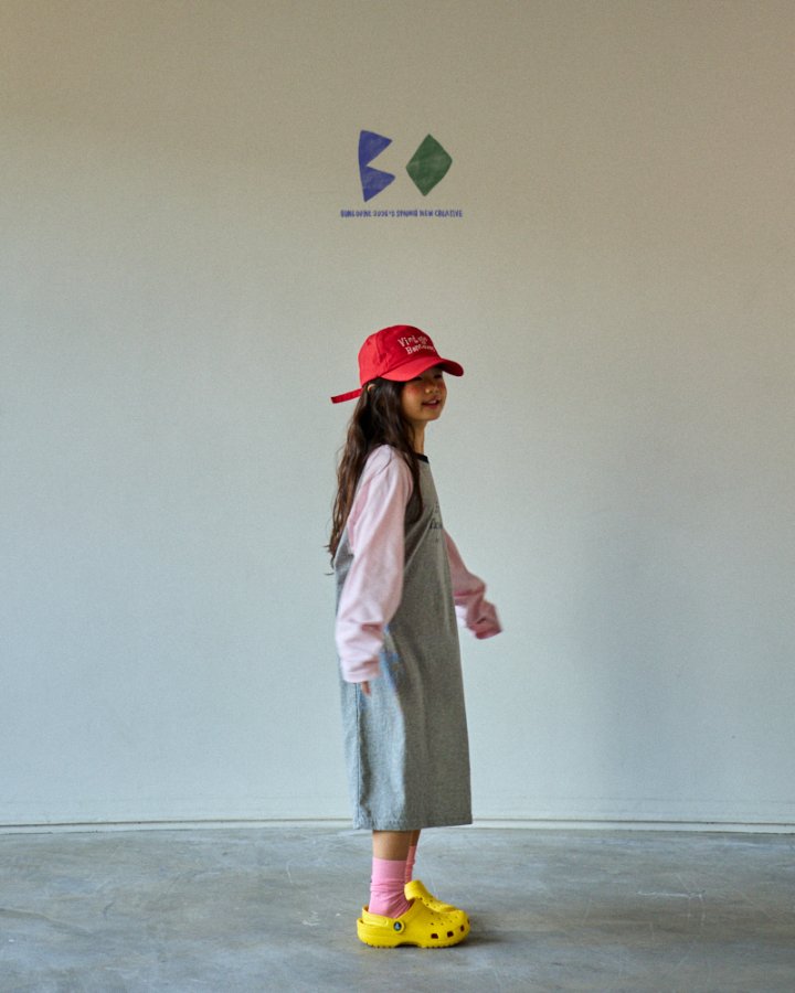 Boneoune - Korean Children Fashion - #prettylittlegirls - Enjoy Raglan One-piece - 9