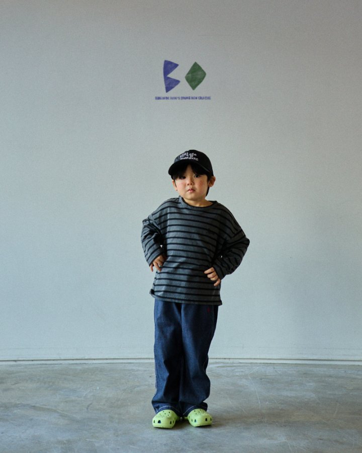 Boneoune - Korean Children Fashion - #prettylittlegirls - Name Pigment Single Tee - 5