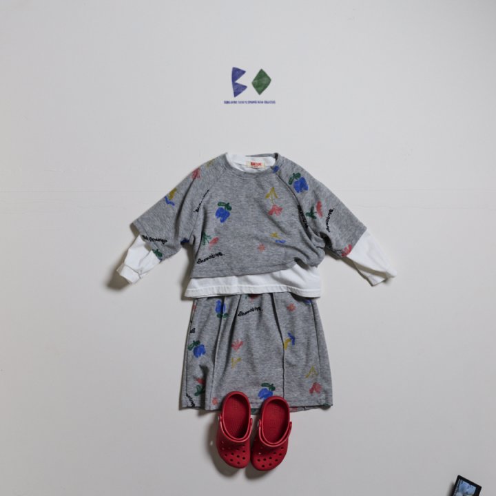 Boneoune - Korean Children Fashion - #prettylittlegirls - Floral Crop Top - 7
