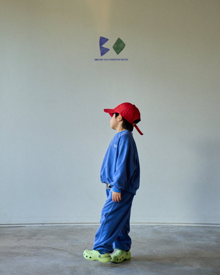 Boneoune - Korean Children Fashion - #prettylittlegirls - Vintage Raglan Jogger Pants - 9