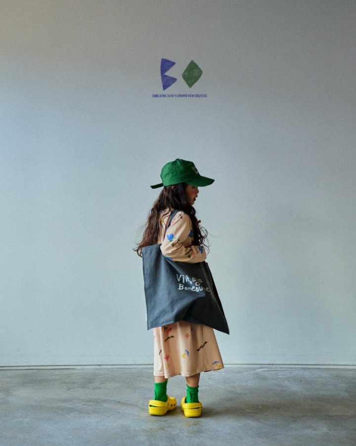 Boneoune - Korean Children Fashion - #stylishchildhood - Vintage Jumbo Bag - 6