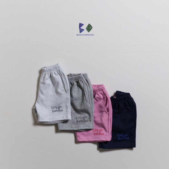 Boneoune - Korean Children Fashion - #stylishchildhood - Every Reversible Knee Length Shorts