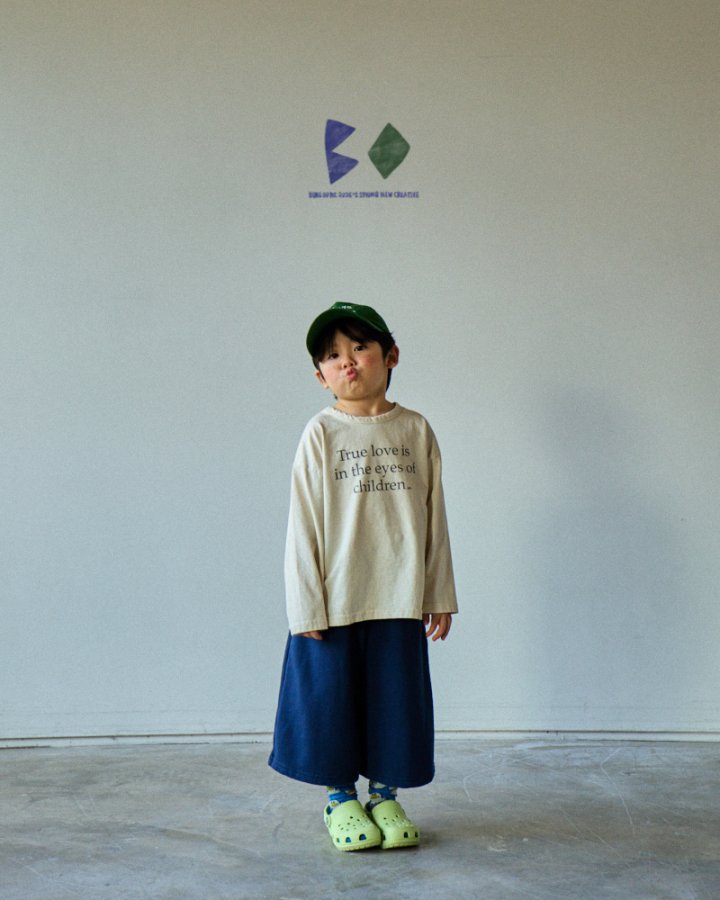 Boneoune - Korean Children Fashion - #todddlerfashion - Relaxed Knee Length Pants - 11