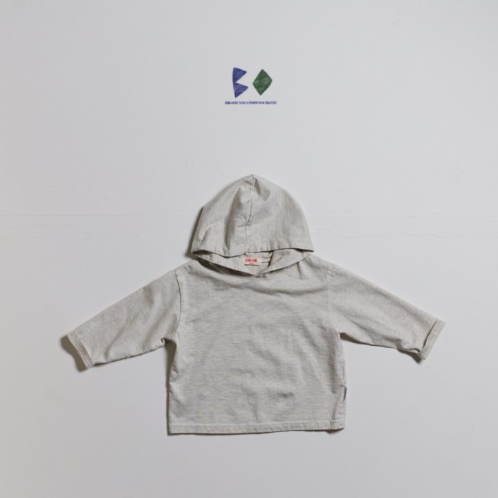 Boneoune - Korean Children Fashion - #todddlerfashion - Bone Hoodie Single Tee - 4
