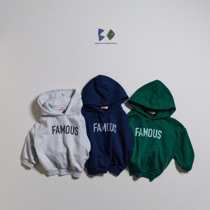 Boneoune - Korean Children Fashion - #toddlerclothing - Famous Hoodie