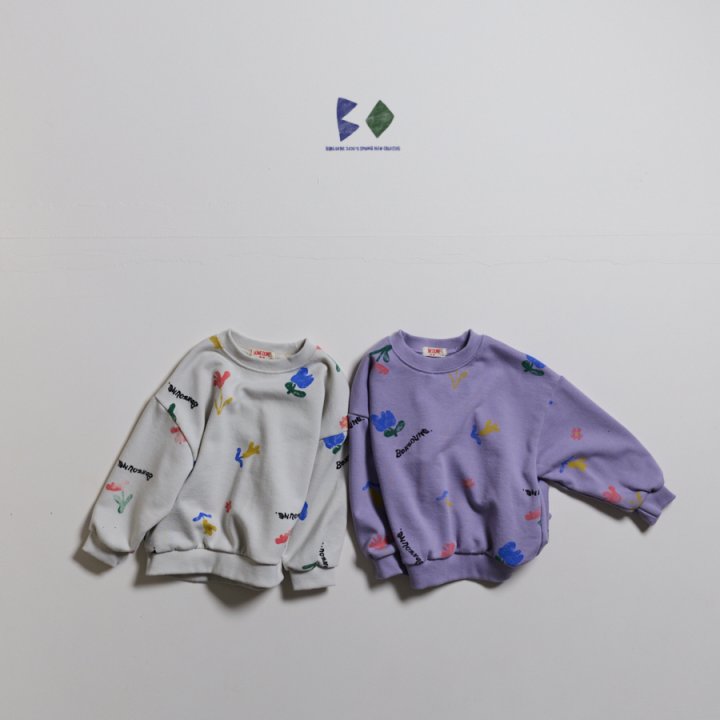 Floral Sweatshirt by Boneoune for Child - view 1