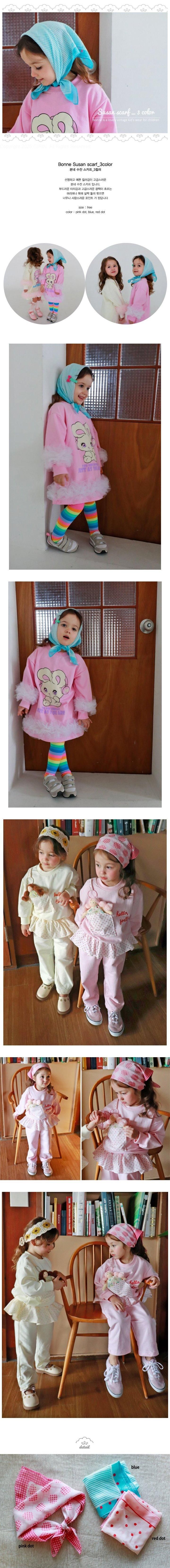 Bonne - Korean Children Fashion - #childrensboutique - Susan Scarf